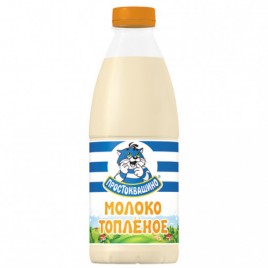 БЗМЖ Молоко Топленое 3,2% Простоквашино 930г