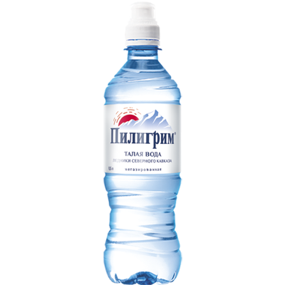 Вода мин. питьевая столовая "Пилигрим" спорт б/г 0.5л