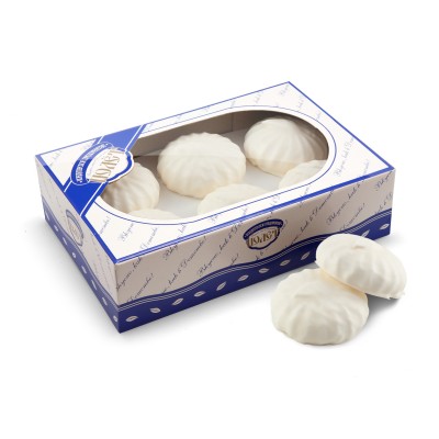 Зефир в белой глазури 500г Полет