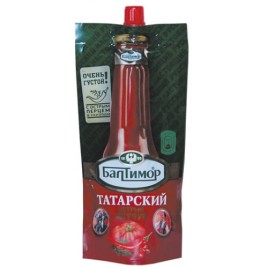 Кетчуп Балтимор татарский 260г дой-пак