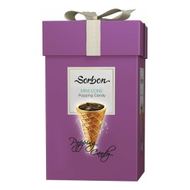 Мини-рожок " Sorbon" Стреляющая карамель 200г.