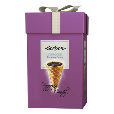 Мини-рожок " Sorbon" Стреляющая карамель 200г.