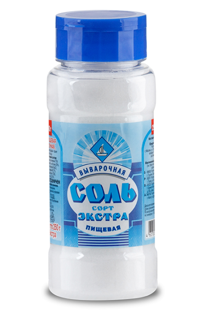 Соль пищевая Экстра.пэт.250гр.