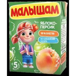 Нектар  Малышам Яблоко/персик 200мл