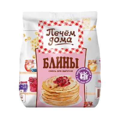 Русский продукт Смесь Печем дома блины 250г.