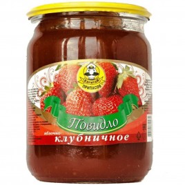 Повидло клубничное "Капитан припасов" ст/б 620г