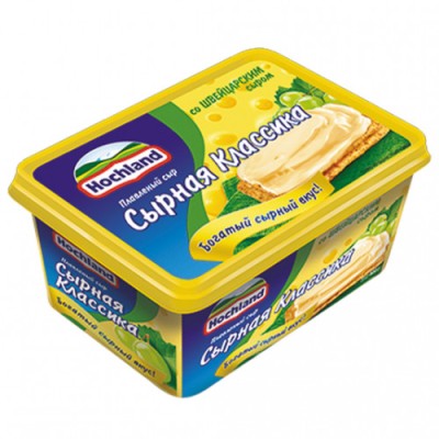 БЗМЖ Сыр плавленый Хохланд ванн Сырн.классика со швец.сыром 400г