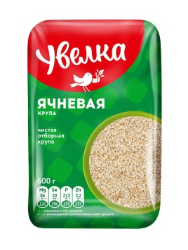 Увелка Крупа Ячневая 600гр.