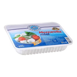 БЗМЖ Сыр Моцарелла мини 200г. Сыроварня Волжанка