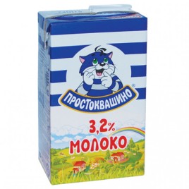 БЗМЖ Молоко Простоквашино ультрапаст 3,2% ТВА 950 мл