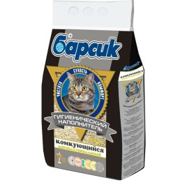 Наполнитель Барсик Комкующийся 4,54л