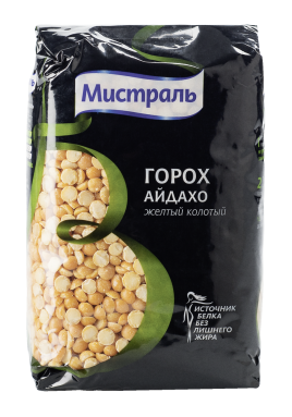 Мистраль Горох желтый колотый Айдахо 500г