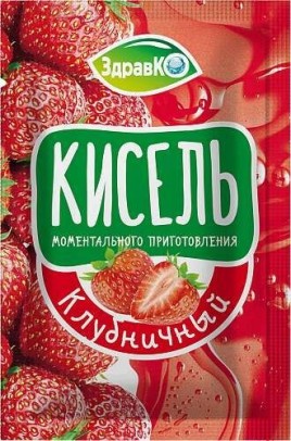 Кисель "Здравко" клубника 25гр