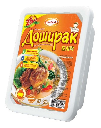 Лапша вкус свинины Доширак 90г