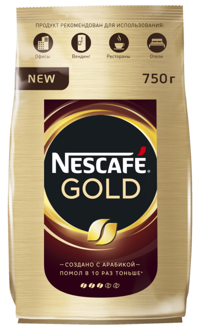 Кофе Нескафе Голд 750г м/у