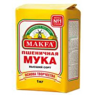 Макфа Мука Пшеничная в/с 1кг