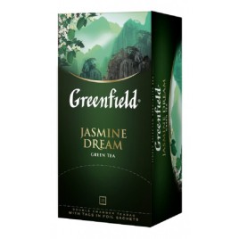 Чай Гринфилд зеленый Жасмин дрим 25пaк. 37.5г