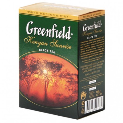Чай Гринфилд черный Кениан санрайз 100г