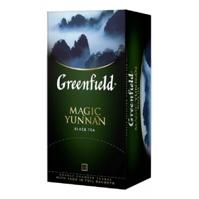 Чай Гринфилд черный Меджик юньнань 25пак.