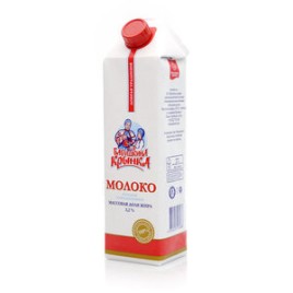 БЗМЖ Молоко стерил. 3,2% 1л Бабушкина Крынка т/пак