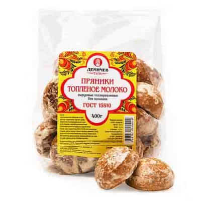 Пряник Топленое Молоко 400гр.Демичев