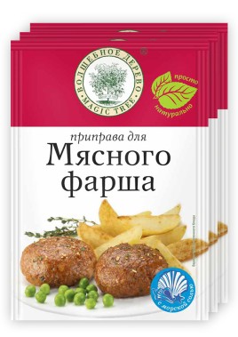 Приправа для мясного фарша с морской солью 30г.