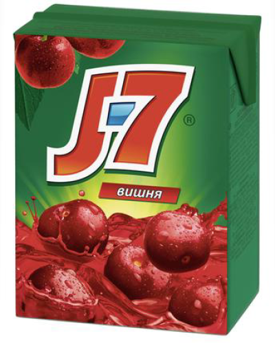 Сок J7 вишня 0,2л