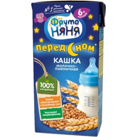 Кашка ФрутоНяня молочно-пшеничная 200г