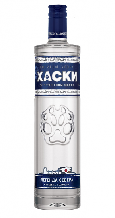 Водка Хаски 40% 0,7л.