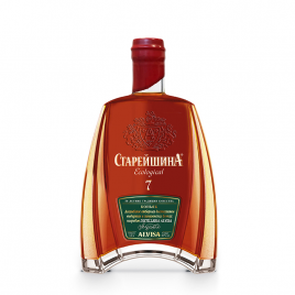 Коньяк"Старейшина"КВ 7л.выдерж 40% 1л.