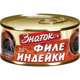 Филе индейки 325г Знаток ж/б