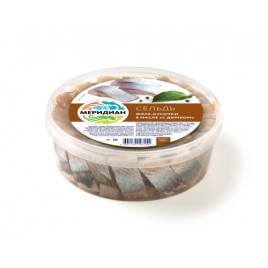 Сельдь филе кусочки Меридиан с дымком 480г