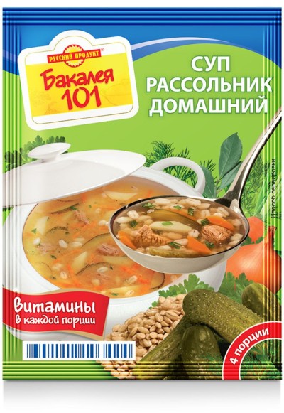 Суп Рассольный домашний 60г Русский продукт