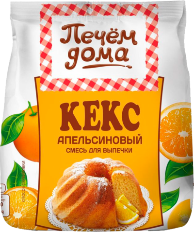Мучная смесь Кекс апельсиновый 300г/Печем дома/