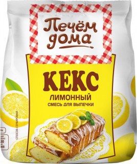Мучная смесь Кекс лимонный 300г/Печем дома/