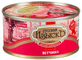 Ветчина туш. Русский изыск (ж/б) 325г