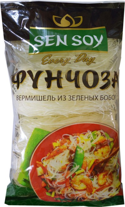 Сэн Сой Вермишель Фунчоза б/п 150гр