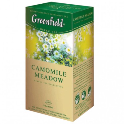 Чай Гринфилд черный Камомайл медоу 25пак