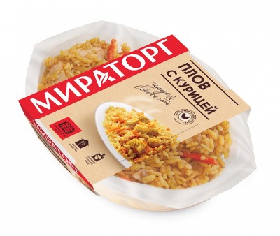 Плов с курицей зам. 260гр Мираторг