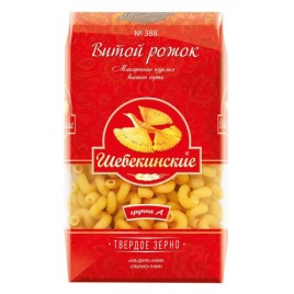Шебекинские Макаронные изделия Витой Рожок №388 450г