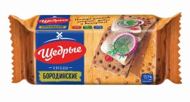 Хлебцы Щедрые бородинские 100г