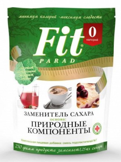 Заменитель сахара ФитПарад №7 дой-пак 500г
