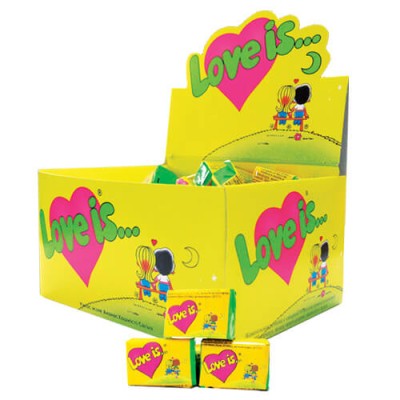 Жевательная резинка Лав ис Кокос-ананас 4,2гр