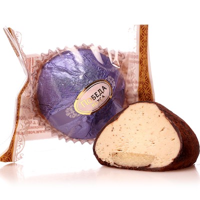 Конфеты Победа вкуса Итальянские трюфели с марципаном и тертым грецким орехом 1кг