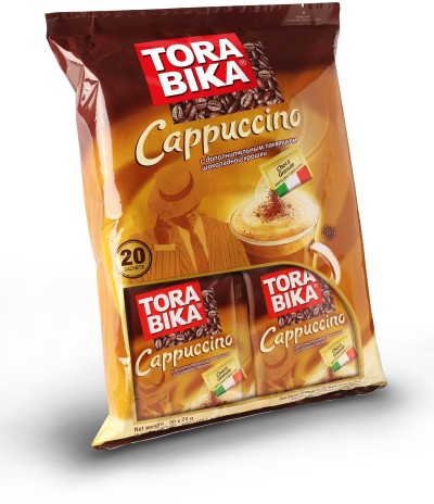 Капучино 3в1"TORABIKA" с шок.крошкой 25гр.