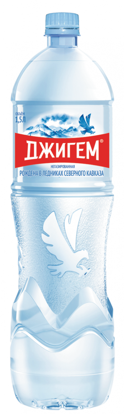 Вода "Джигем" газ 1,5л пэт