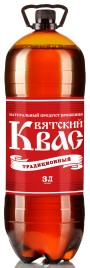 Квас Вятский Хлебный 3л пэт