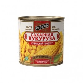 Кукуруза сахарная "Стоевъ" 400г ж/б