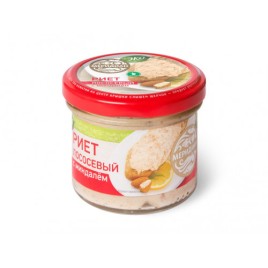 Риет из лосося с миндалем 100г. Меридиан