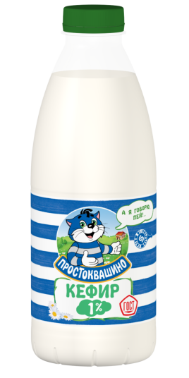 БЗМЖ Кефир Простоквашино 1% ПЭТ 930г